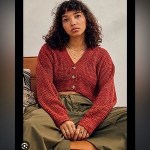 urban outfitters sweater small red